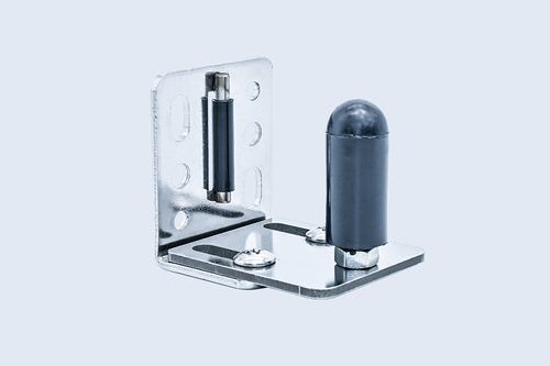 鋁合金拉門滑軌及配件(下定位輪)